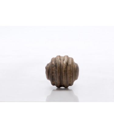 Carved Decor Ball Wooden 12.5cm