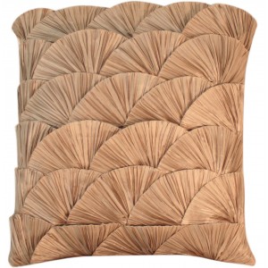 Shell Cushion Mocha Cover Only