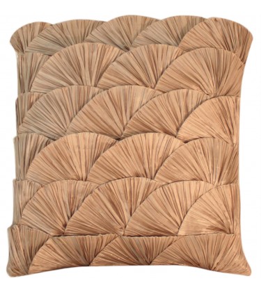 Shell Cushion Mocha Cover Only