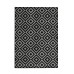 Trixx Geometry Black and Grey Rug